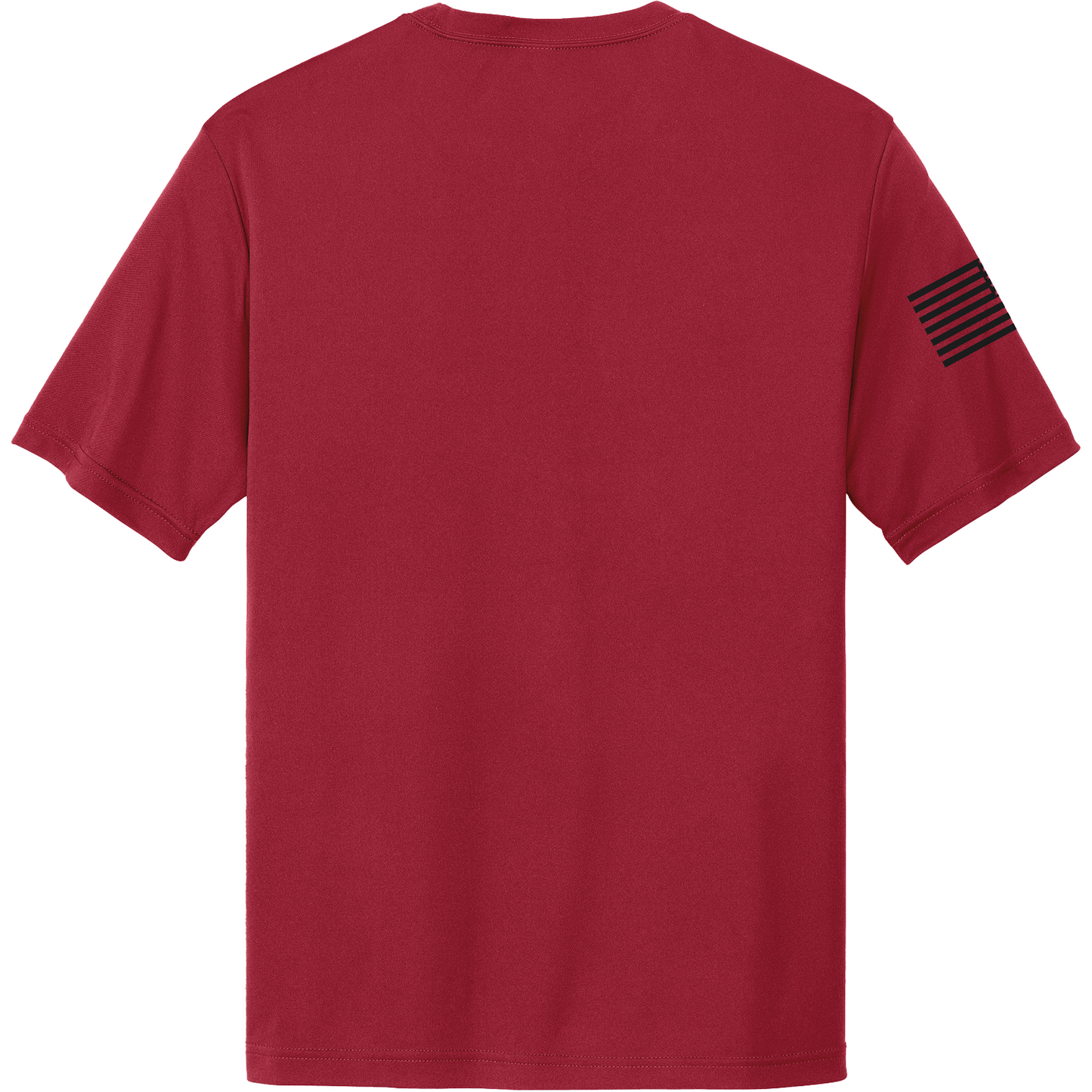 Emblem Basics Hi-Tech SS Performance Tee - Black Flag