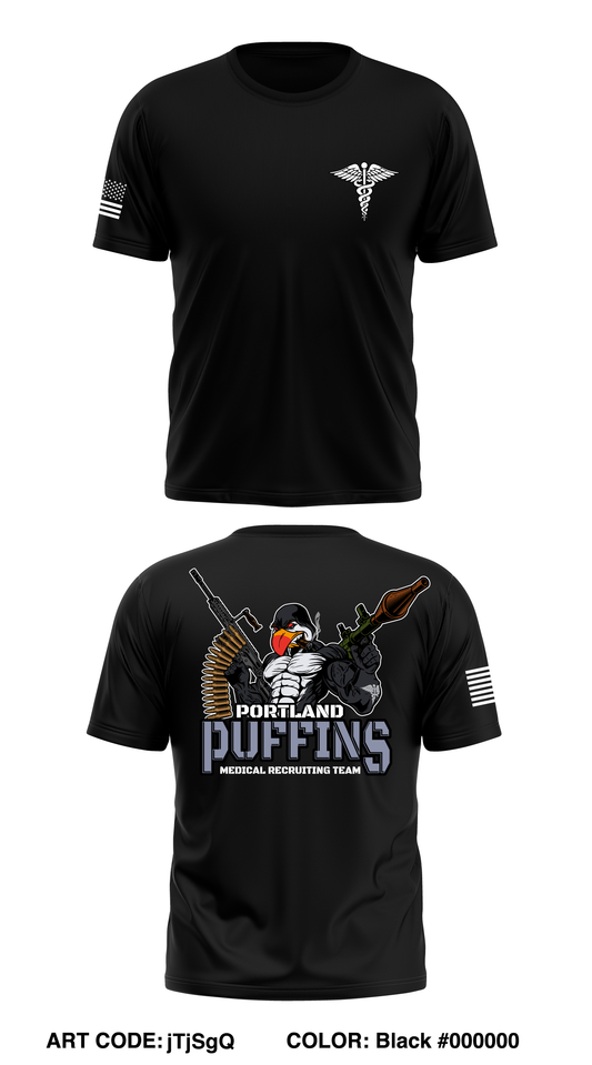 Portland Medical Recruiting Station Core Men's SS Performance Tee - jTjSgQ