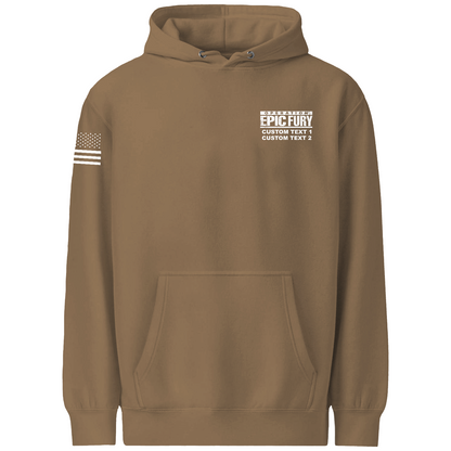 CUSTOM Operation Epic Fury Comfort Unisex Hooded Sweatshirt - Supersonic