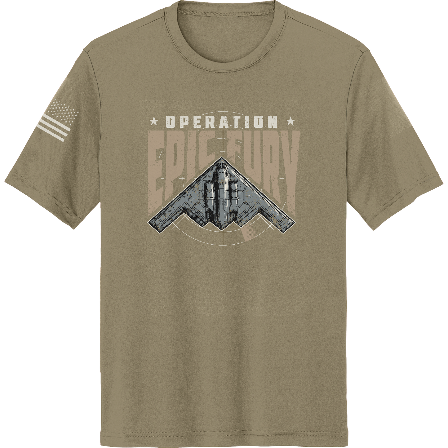 CUSTOM Operation Epic Fury Hi-Tech SS Performance Tee - Stealth