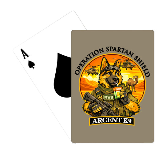 ARCENT K9 Playing Cards - hHPeK8