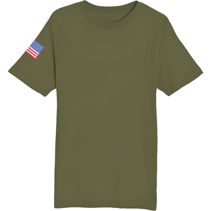 Emblem Basics Comfort Unisex Cotton SS Tee - Color Flag