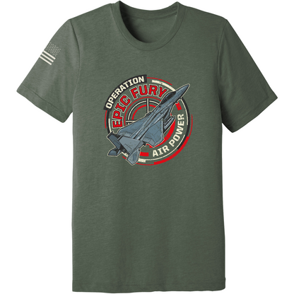 CUSTOM Operation Epic Fury Comfort Unisex Triblend SS Tee - Launch