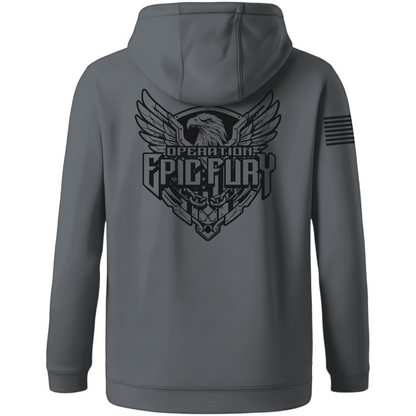 CUSTOM Operation Epic Fury Hi-Tech Performance Hoodie - Eagle