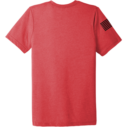 Emblem Basics Comfort Unisex Triblend SS Tee - Black Flag