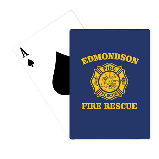 Edmondson Fire Department Playing Cards - YjP2MH