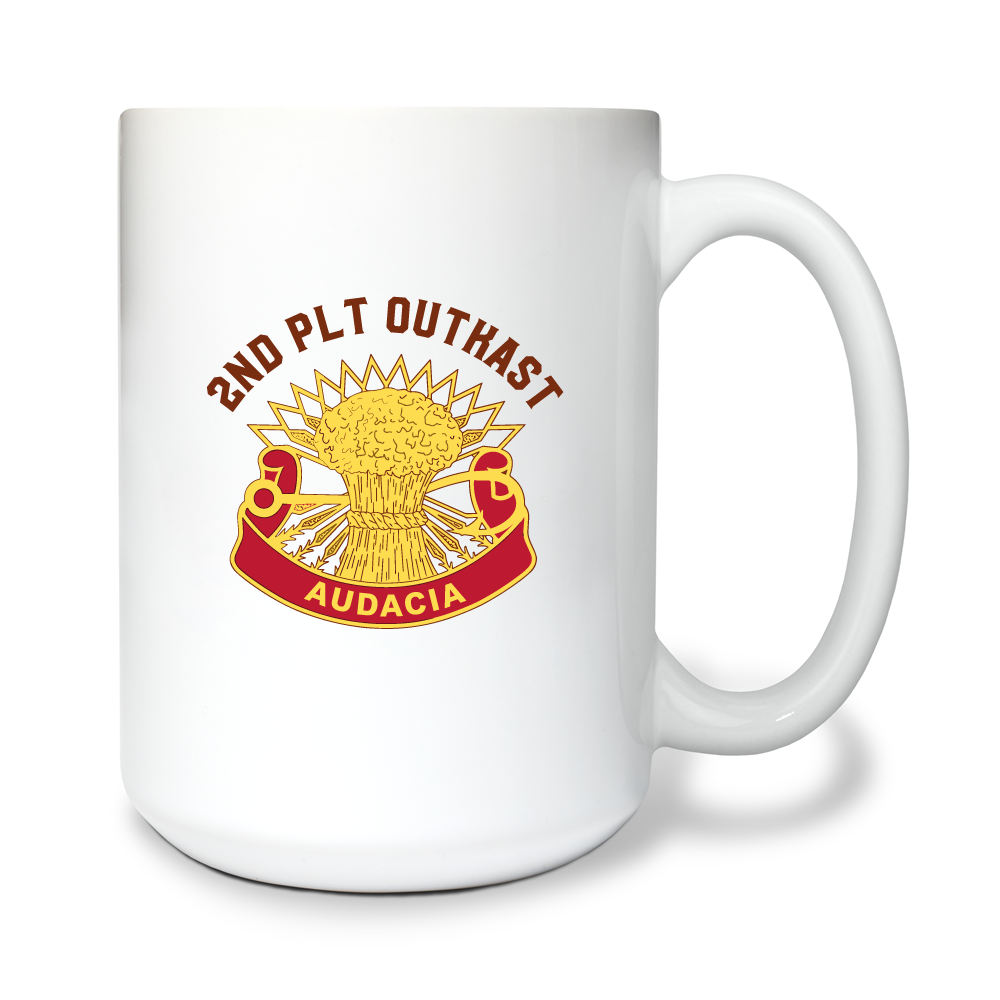 5-4 ADAR 2nd PLT ALPHA BTTRY Fundraising Collection 15 oz White Ceramic Mug - Sd5PwE