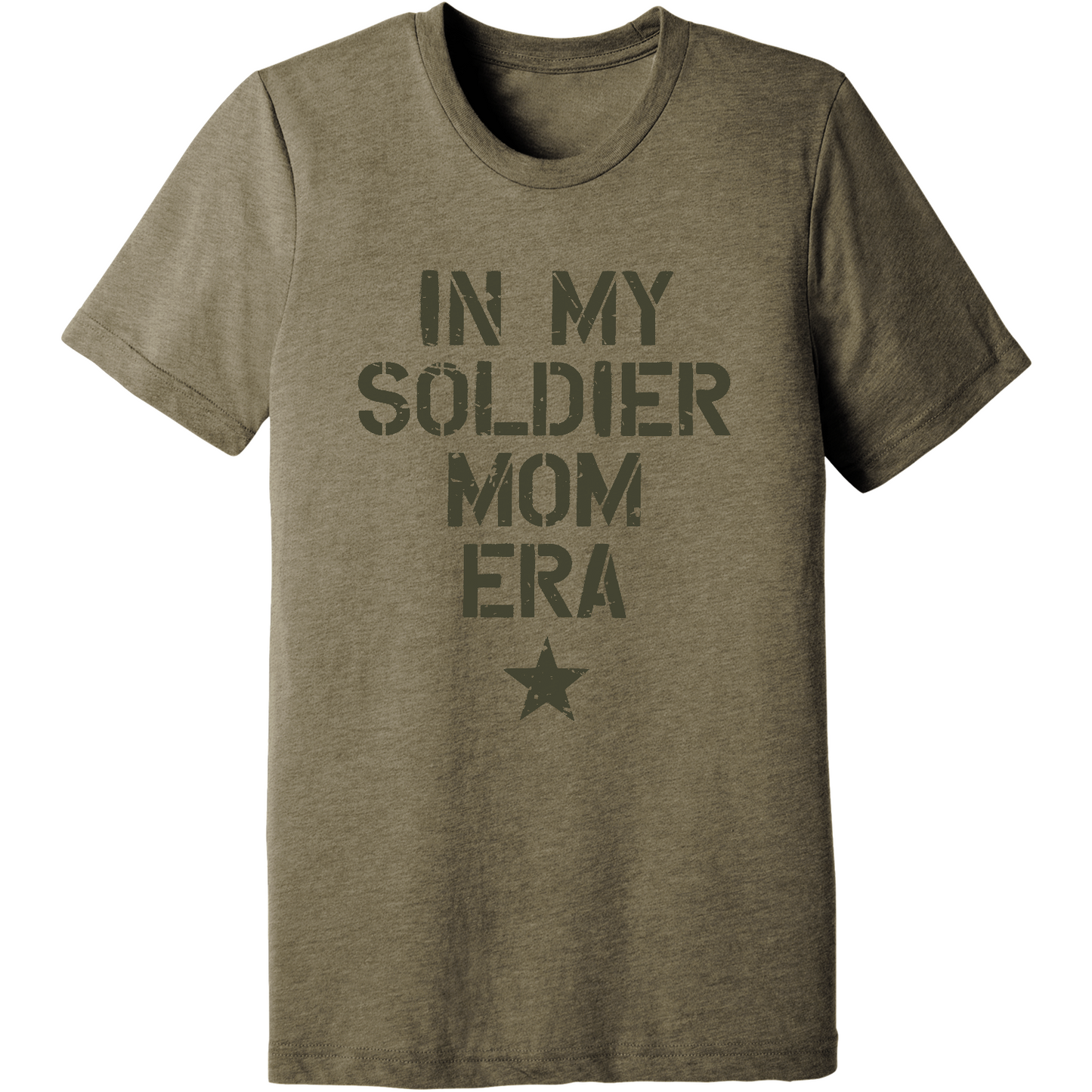 Emblem Comfort Unisex Triblend SS Tee - Soldier Mom Era