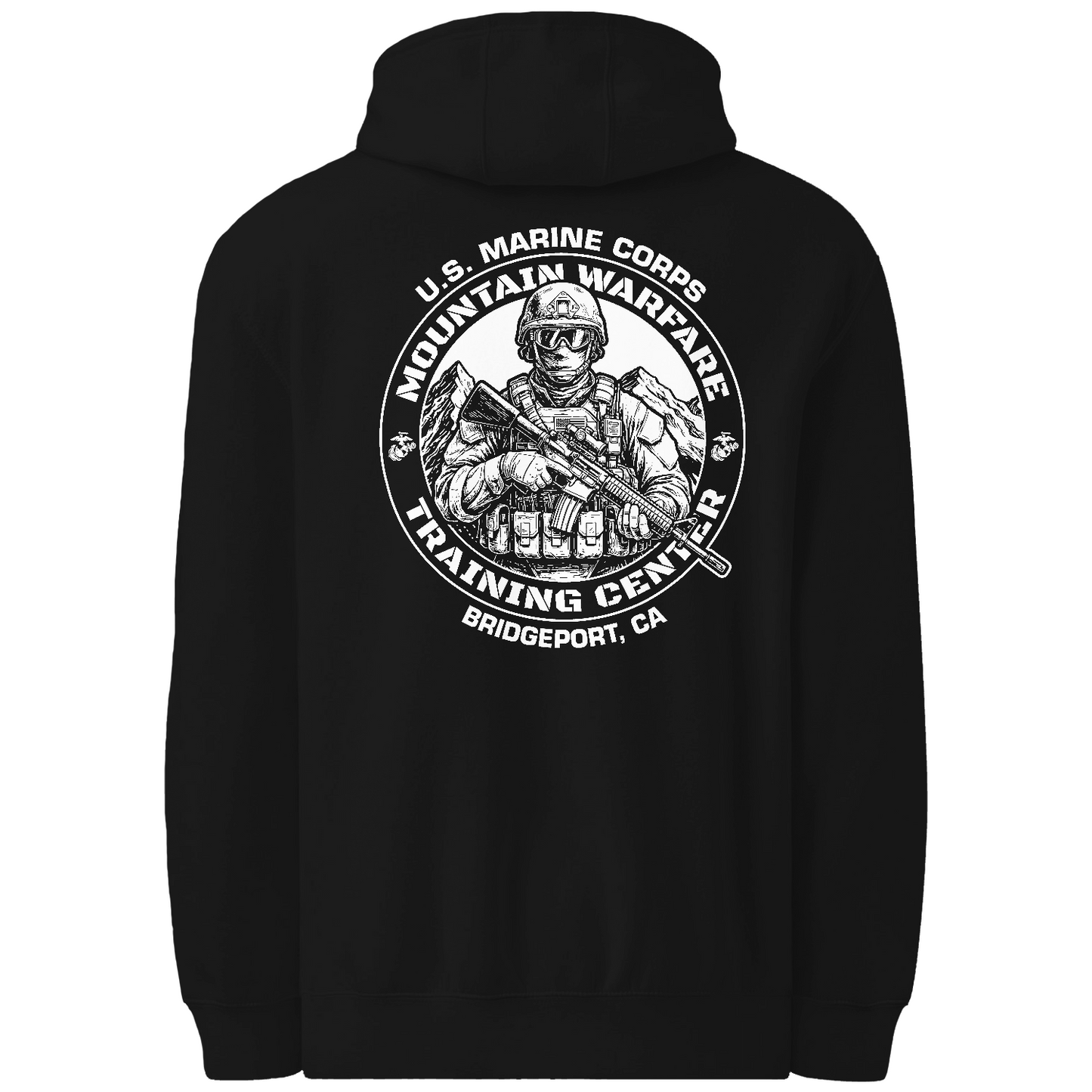 MCMWTC Comfort Unisex Hooded Sweatshirt - Circle Badge