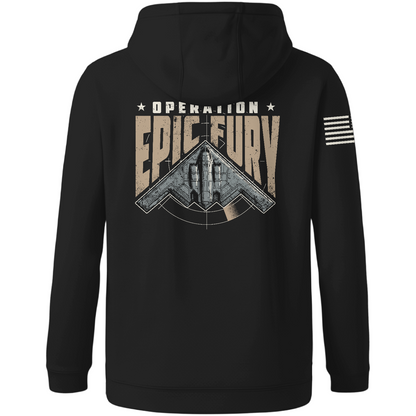 CUSTOM Operation Epic Fury Hi-Tech Performance Hoodie - Stealth