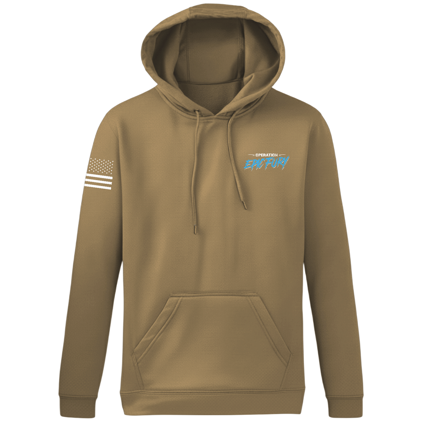 Operation Epic Fury Hi-Tech Performance Hoodie - Blueprint