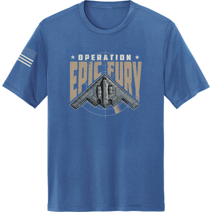 CUSTOM Operation Epic Fury Hi-Tech SS Performance Tee - Stealth