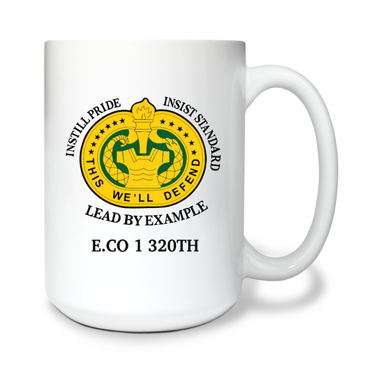 E 1-320 15 oz White Ceramic Mug - JMfP9J