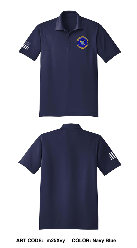 43rd Operations Support Squadron Core Men's SS Performance Polo - m25Xvy