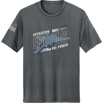 CUSTOM Operation Epic Fury Hi-Tech SS Performance Tee - Strike