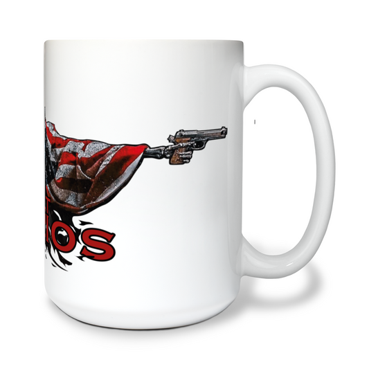 1st Platoon A Co 2-30IN 15 oz White Ceramic Mug - 98MfV3