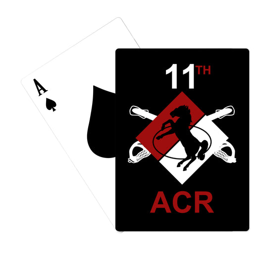11th Armored Cavalry Regiment Playing Cards - pTQhX8