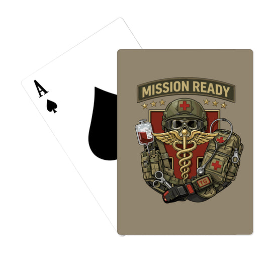 Army Reserve Medical Management Center Playing Cards - Cbuuu4