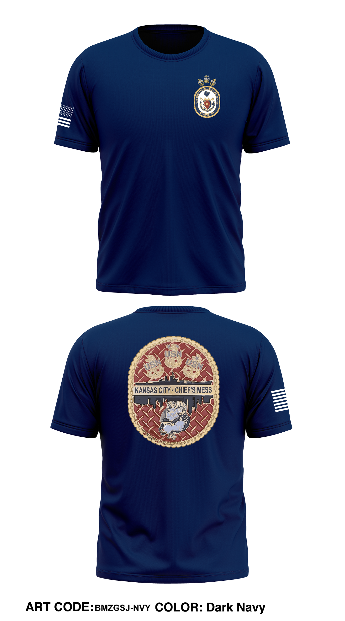 Kansas City Chief Association  Store 1 Core Men's SS Performance Tee - bmzGSj-NVY