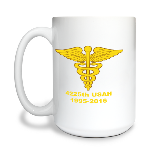 4225 USAH 15 oz White Ceramic Mug - V4hSEZ