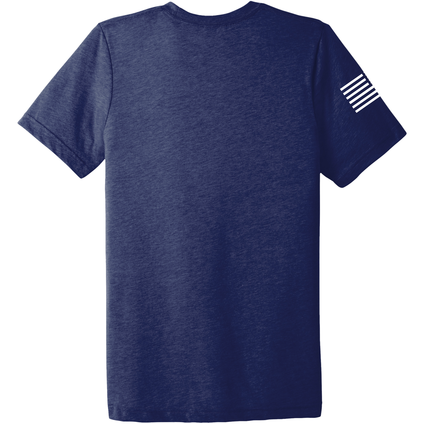 Emblem Basics Comfort Unisex Triblend SS Tee - White Flag