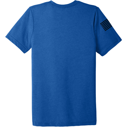 Emblem Basics Comfort Unisex Triblend SS Tee - Black Flag