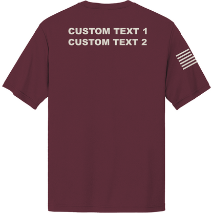 CUSTOM Operation Epic Fury Hi-Tech SS Performance Tee - Plane
