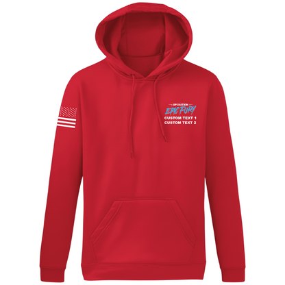 CUSTOM Operation Epic Fury Hi-Tech Performance Hoodie - Blueprint