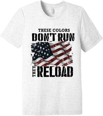 Emblem Comfort Unisex Triblend SS Tee - Theese Colors Don't Run