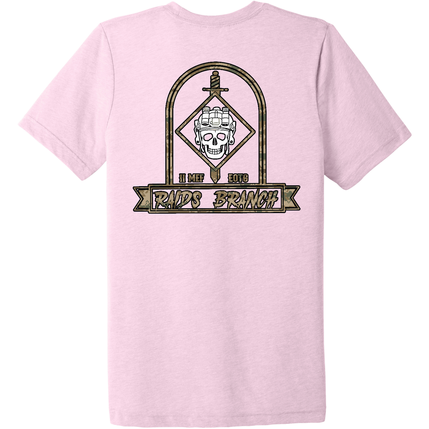 II MEF EOTG, Amphibious Raids Branch Comfort Unisex Triblend SS Tee - 9T3JPV