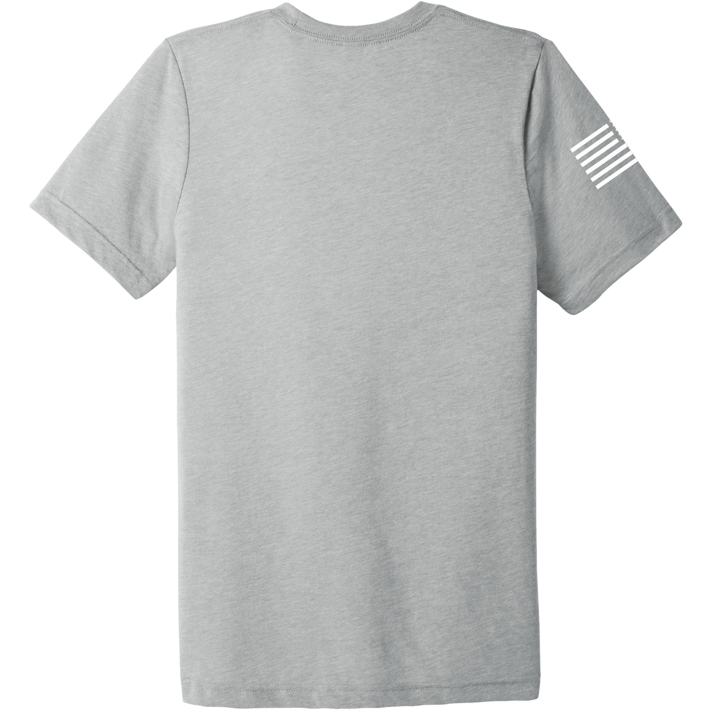 Emblem Basics Comfort Unisex Triblend SS Tee - White Flag