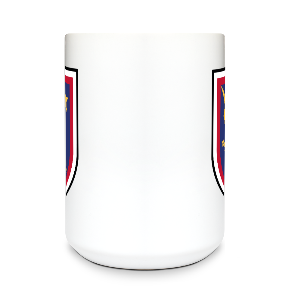 HHBN, 11th Airborne Division 15 oz White Ceramic Mug - M96mxe