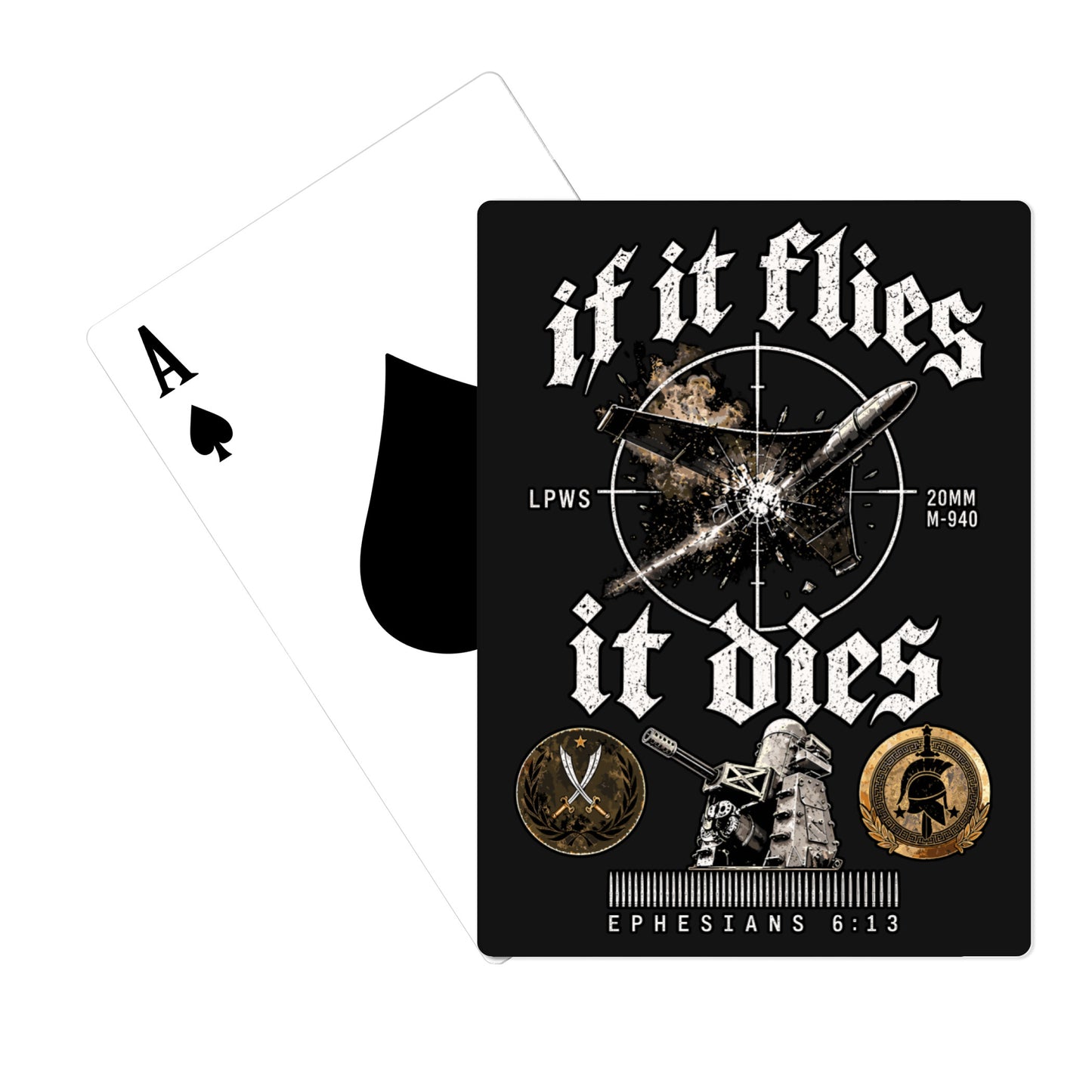 Det 1 2-116th FA Playing Cards - 6WwPBD