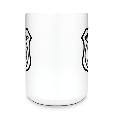 DAF Law Enforcement Academy Class 26-02 15 oz White Ceramic Mug - sw5CJY