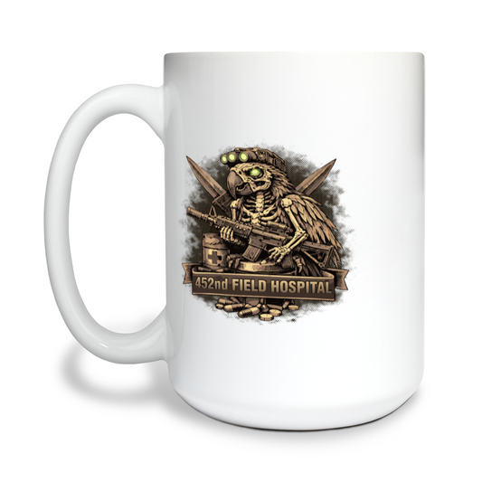 452 Field Hospital 15 oz White Ceramic Mug - Fdc9Xa