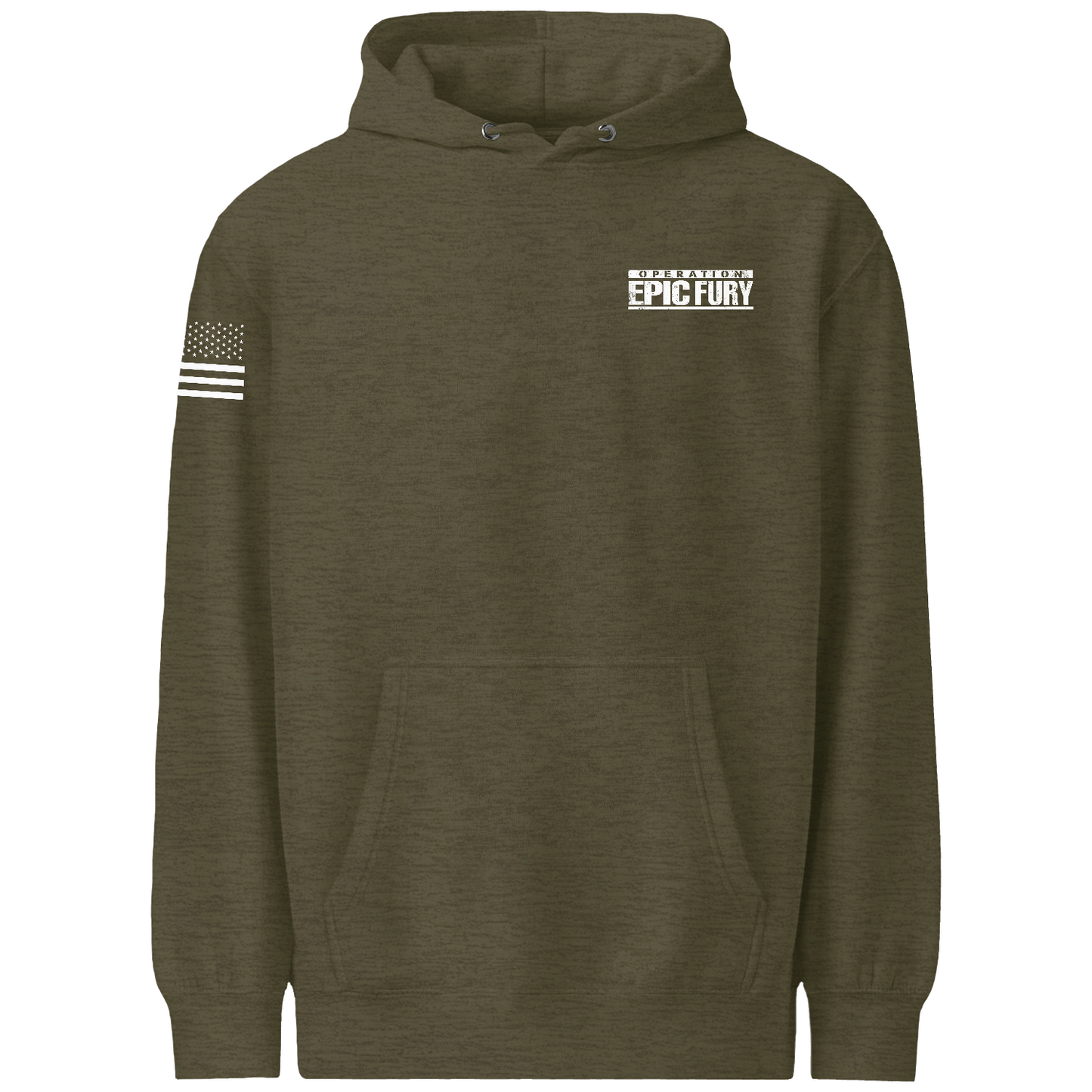 Operation Epic Fury Comfort Unisex Hooded Sweatshirt - Supersonic