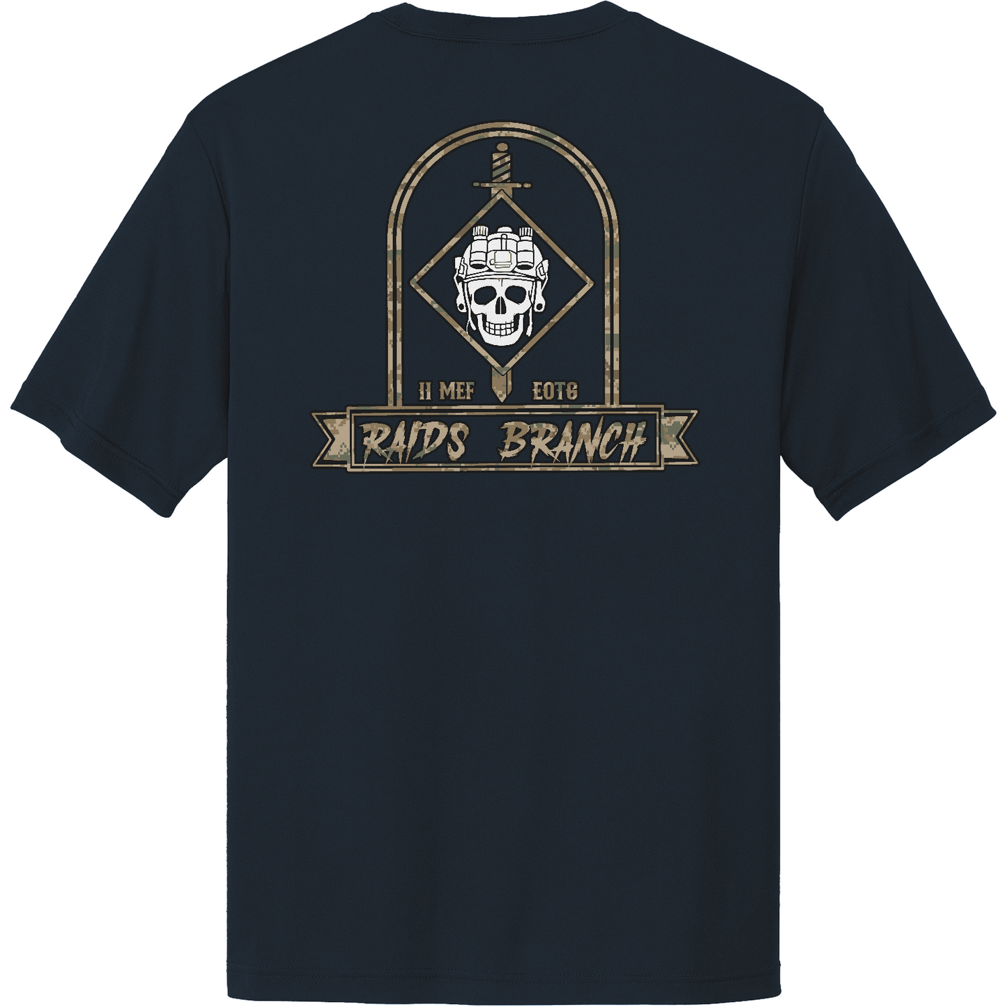 II MEF EOTG, Amphibious Raids Branch Hi-Tech SS Performance Tee - 9T3JPV