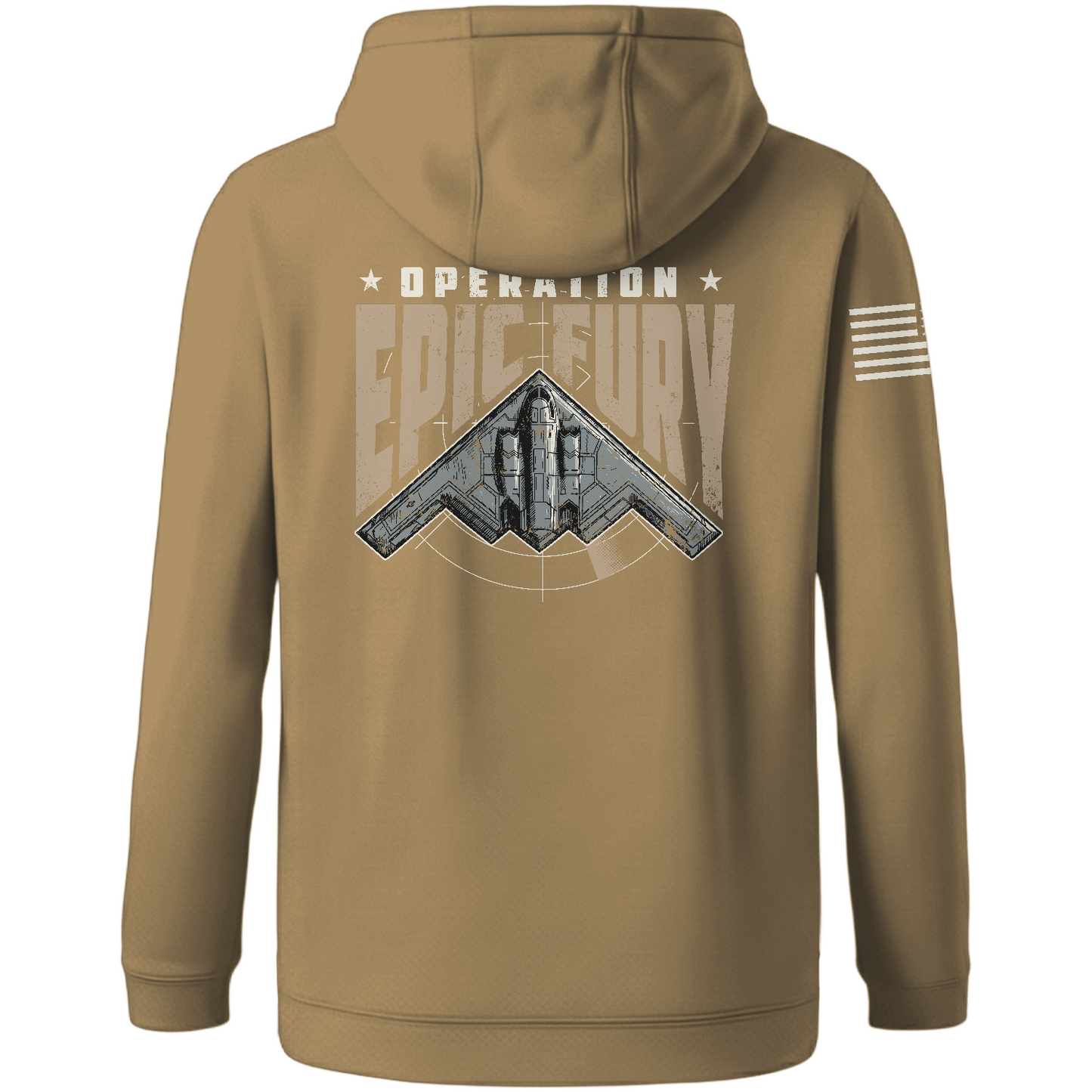 CUSTOM Operation Epic Fury Hi-Tech Performance Hoodie - Stealth