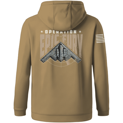 CUSTOM Operation Epic Fury Hi-Tech Performance Hoodie - Stealth