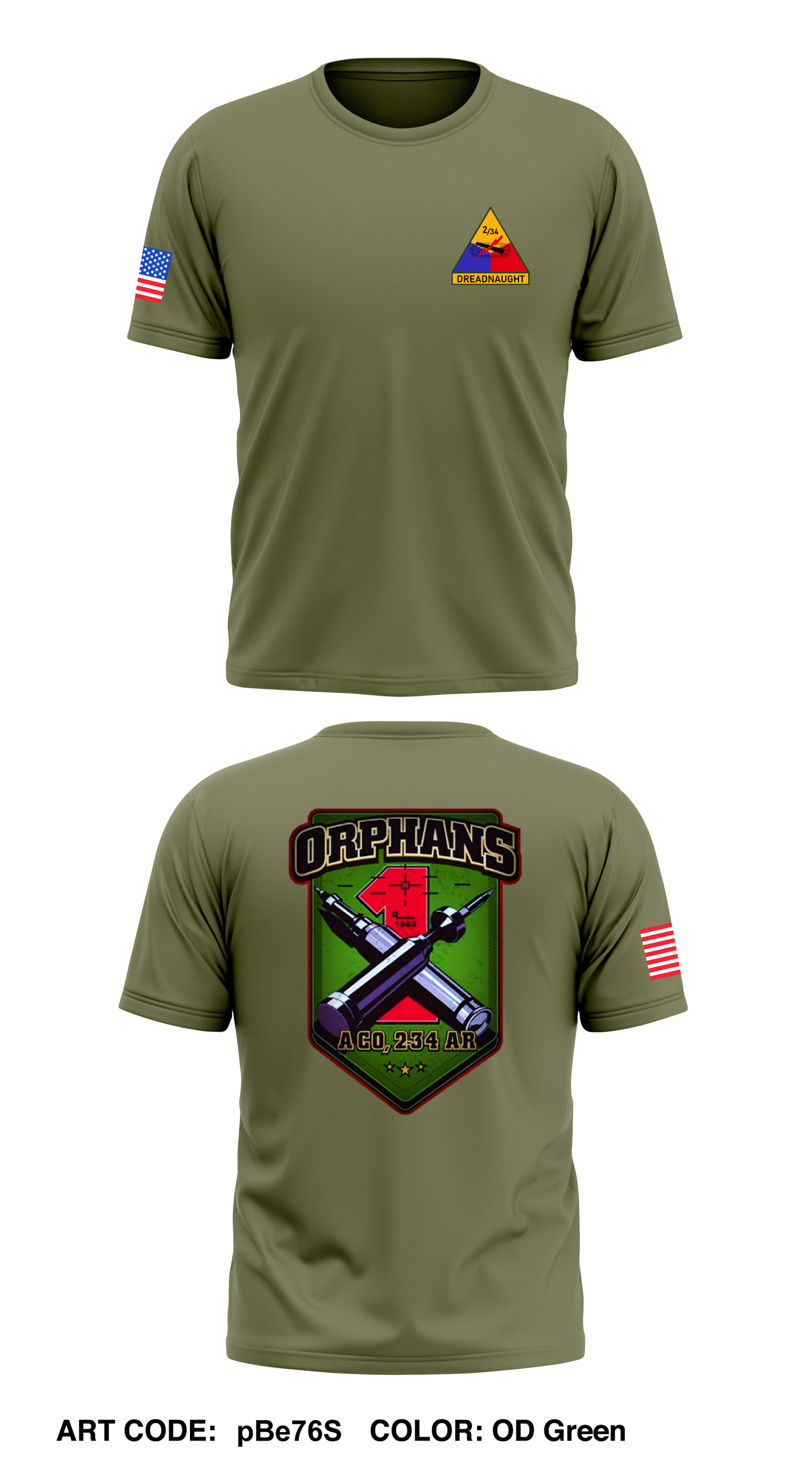 2-34AR Core Men's SS Performance Tee - pBe76S