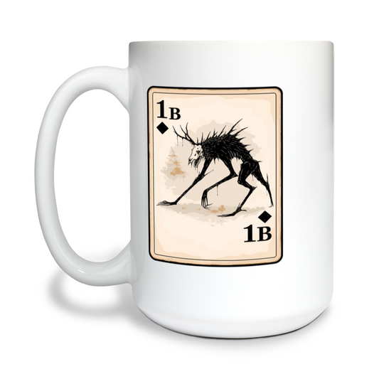 1B 15 oz White Ceramic Mug - xuRCaH