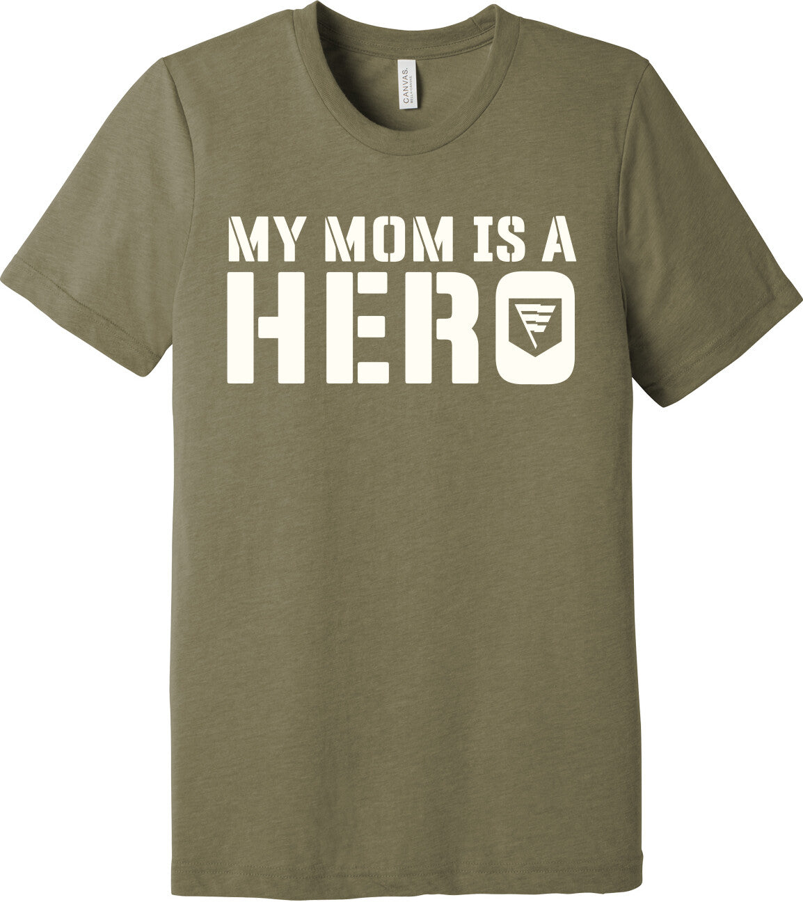 Emblem Comfort Unisex Triblend SS Tee - My Mom is a Hero