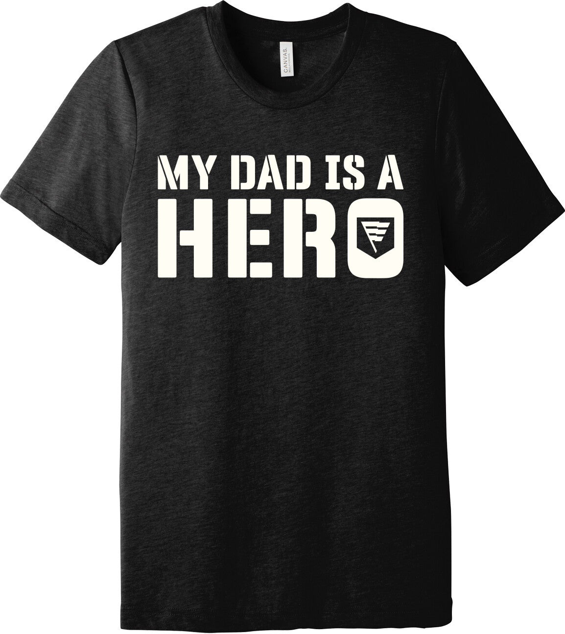 Emblem Comfort Unisex Triblend SS Tee - My Dad is a Hero