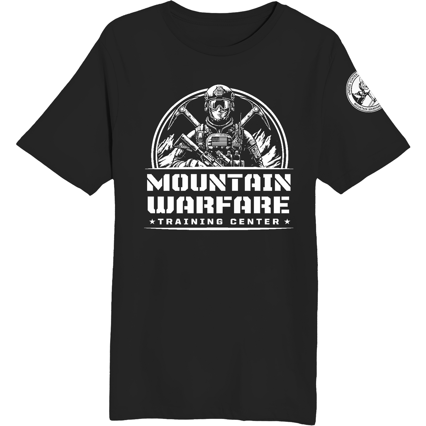 Marine Corps Mountain Warfare Training Center Comfort Unisex Cotton SS Tee - YaKoi7