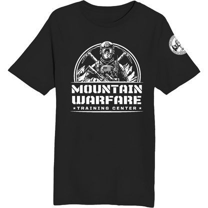 Marine Corps Mountain Warfare Training Center Comfort Unisex Cotton SS Tee - YaKoi7