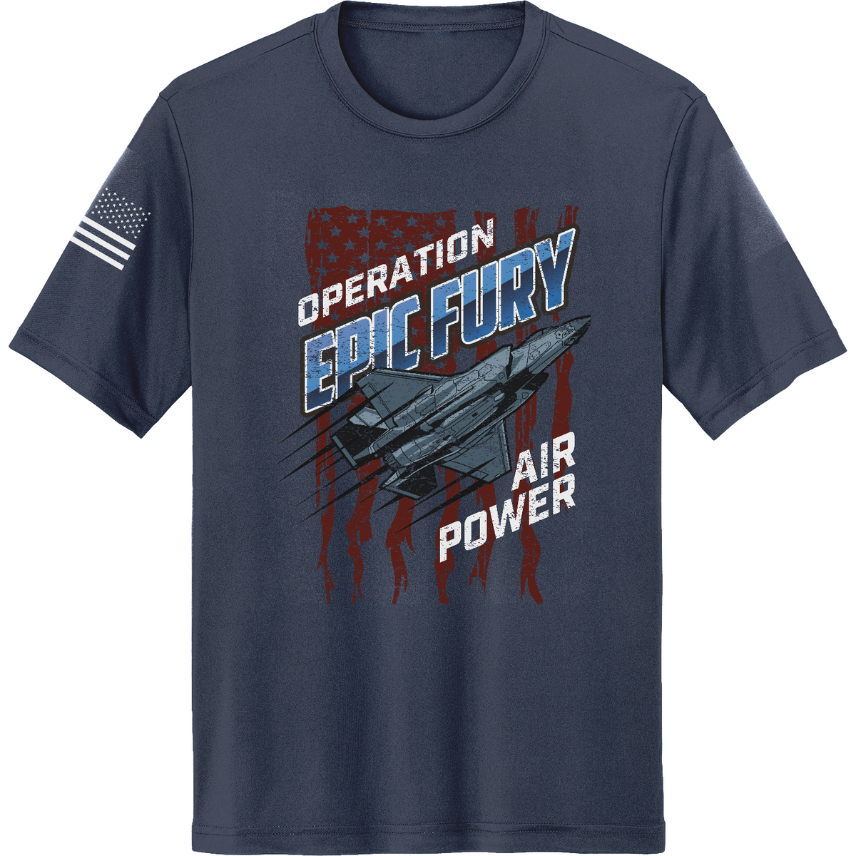 CUSTOM Operation Epic Fury Hi-Tech SS Performance Tee - Stealth