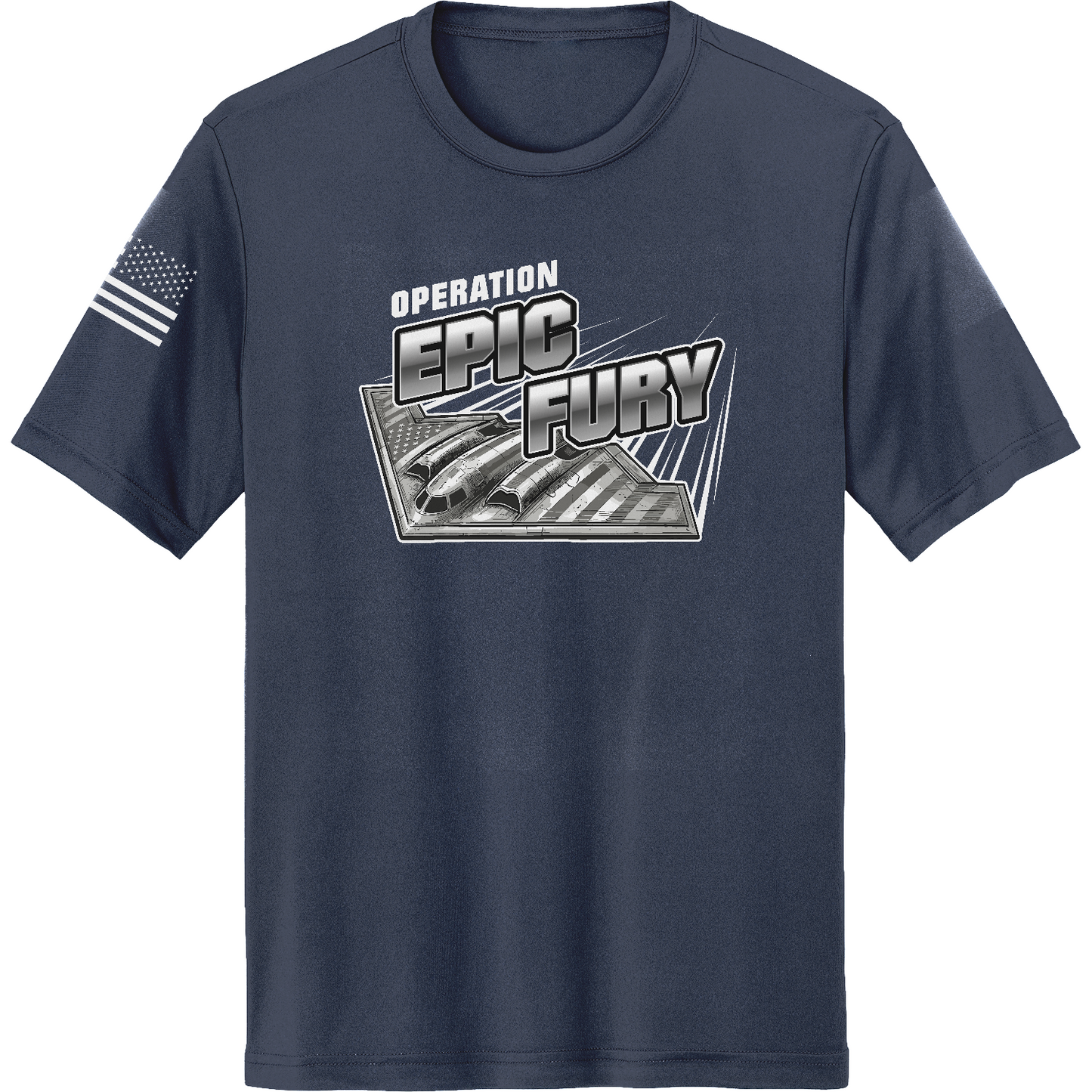 CUSTOM Operation Epic Fury Hi-Tech SS Performance Tee - Supersonic