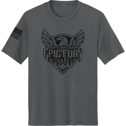 Operation Epic Fury Hi-Tech SS Performance Tee - Eagle