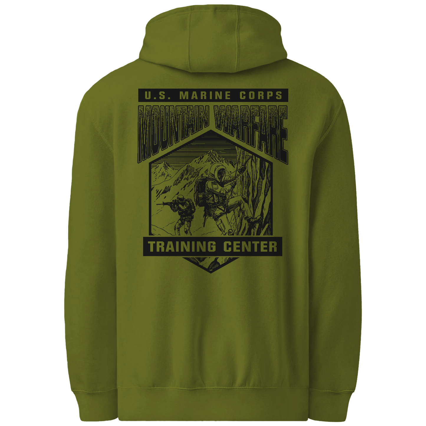 MCMWTC Comfort Unisex Hooded Sweatshirt - Hexagon Badge