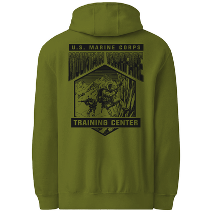 MCMWTC Comfort Unisex Hooded Sweatshirt - Hexagon Badge